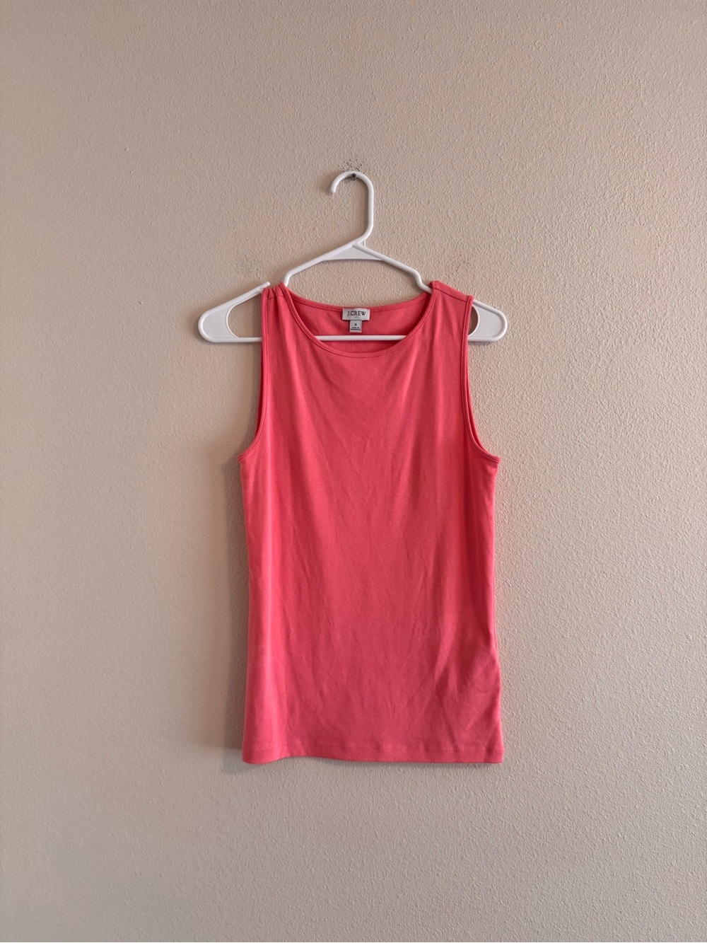 J. Crew Coral Tank Top